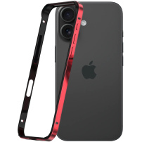 Ramka ochronna do iPhone 16 Plus - czerwona