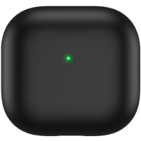 AhaStyle silikonowe etui do AirPods 4 / 5 - czarne