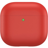 AhaStyle silikonowe etui do AirPods 4 / 5 - czerwone
