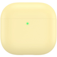 AhaStyle silikonowe etui do AirPods 4 / 5 - żółte