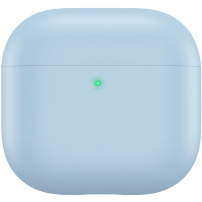 AhaStyle silikonowe etui do AirPods 4 / 5 - niebieskie