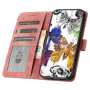 Etui zamykane we wzór motyli do iPhone 17 Pro Max - różowe