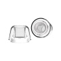 XDcase zapasowe silikonowe gumki z patyczkiem czyszczącym do AirPods Pro 3 - XS/S/M/L - przezroczyste