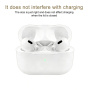 XDcase zapasowe silikonowe gumki z patyczkiem czyszczącym do AirPods Pro 3 - XS/S/M/L - przezroczyste