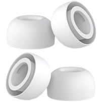 AhaStyle zamienne silikonowe gumki do AirPods Pro 3 - S - 2 szt. - białe