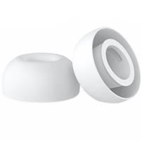 AhaStyle wymienne silikonowe końcówki do AirPods Pro 3 - M - białe