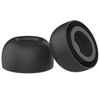 AhaStyle zapasowe silikonowe gumki do AirPods Pro 3 - S - czarne