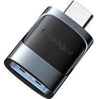 ESSAGER ES-XL03 adapter ładujący i do przesyłu danych - USB-A na USB-C - szary