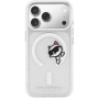 Karl Lagerfeld IML Choupette Peekaboo przezroczyste etui z MagSafe do iPhone 17 Pro Max - przezroczysty