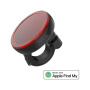 FIXED Tag Reflector smart lokalizator w formie tylnego odblasku z obsługą Find My do montażu na rowerze - czarny