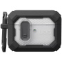 UAG Plasma wytrzymałe etui z zapięciem i karabińczykiem do AirPods Pro 3 - czarne