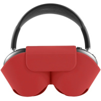 Etui ochronne ze skóry PU do AirPods Max 1 / 2 - czerwony