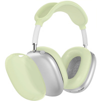 4w1 półprzezroczyste silikonowe etui do AirPods Max 1 / 2 - zielone
