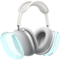 Przezroczyste osłony słuchawek do AirPods Max 1 / 2 - niebieskie