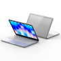 DUX DUCIS LCGB Series matowe przezroczyste etui do MacBook Neo (A3404) - szare