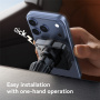 JOYROOM JR-ZS506 uchwyt magnetyczny samochodowy do kratki nawiewu z ładowaniem bezprzewodowym do iPhone - czarny