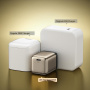 WEKOME WU-09 GaN Adapter do szybkiego ładowania z portem USB-C - 65W - pomarańczowy