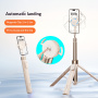 CYKE AB230 panoramiczny kijek do selfie Bluetooth z tripodem i mocowaniem MagSafe do iPhone - czarny