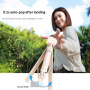 CYKE AB230 panoramiczny kijek do selfie Bluetooth z tripodem i mocowaniem MagSafe do iPhone - czarny