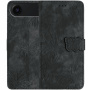 Etui zamykane we wzór motyli do iPhone Air - ciemnoszare