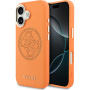 Guess Perforated 4G Logo etui z MagSafe do iPhone 17 - pomarańczowe