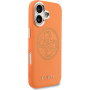 Guess Perforated 4G Logo etui z MagSafe do iPhone 17 - pomarańczowe