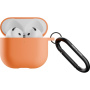 Native Union Active silikonowe etui z karabińczykiem do AirPods 4 / 5 - morelowy