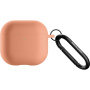 Native Union Active silikonowe etui z karabińczykiem do AirPods 4 / 5 - morelowy