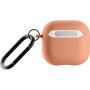 Native Union Active silikonowe etui z karabińczykiem do AirPods 4 / 5 - morelowy
