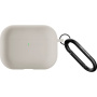 Native Union Active silikonowe etui z karabińczykiem do AirPods Pro 3 - kremowy