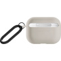 Native Union Active silikonowe etui z karabińczykiem do AirPods Pro 3 - kremowy
