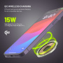 FIXED MagClick 2 uchwyt magnetyczny samochodowy do kratki nawiewu z ładowaniem bezprzewodowym do iPhone - czarny