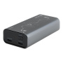 Tactical Squad Company powerbank z portami 2x USB-C - 10 000 mAh - szary