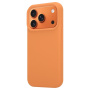 Tactical Velvet Smoothie silikonowe etui z MagSafe do iPhone 17 Pro - pomarańczowy