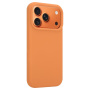 Tactical Velvet Smoothie silikonowe etui z MagSafe do iPhone 17 Pro - pomarańczowy