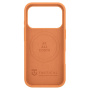 Tactical Velvet Smoothie silikonowe etui z MagSafe do iPhone 17 Pro - pomarańczowy