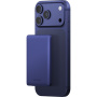 ENERGEA AluPac Mini 5K bezprzewodowy powerbank MagSafe z portem USB-C - 5 000 mAh - niebieski indygo