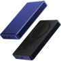 ENERGEA AluPac Air 10K bezprzewodowy powerbank MagSafe z portem USB-C - 10 000 mAh - indygo