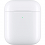 Oryginalne bezprzewodowe słuchawki z bezprzewodowym pokrowcem Apple AirPods (2019) - biały