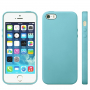 Etui w oryginalnym Apple designu dla iPhone 5 / 5S / SE (2016) - niebieskie