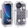 Haweel wodoszczelny futerał do 40m dla iPhone XR - przezroczysty