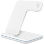 Stojak do szybkiego bezprzewodowego ładowania 3w1 do iPhone / Apple Watch / AirPods - biały