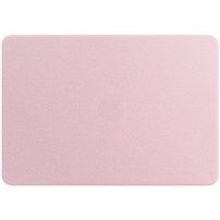 Matowe przezroczyste etui do MacBook Neo (A3404) - różowe