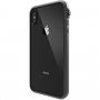Catalyst Impact etui z czarną ramką do Apple iPhone XS Max - przezroczyste