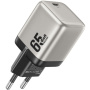 WEKOME WU-09 GaN adapter do szybkiego ładowania z portem USB-C - 65W - szary