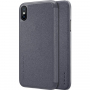 Nillkin Sparkle Folio pokrowiec do Apple iPhone X / XS - czarny