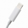 Redukcja Lightning do 3,5 mm jack dla iPhone - biała