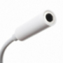 Redukcja Lightning do 3,5 mm jack dla iPhone - biała