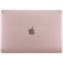 ENKAY 3w1 błyszczące etui z ultra cienką osłoną klawiatury EU i zaślepkami portów do MacBook Neo (A3404) - różowe