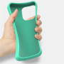 Matowe biodegradowalne etui do iPhone 16e / 17e - czarne